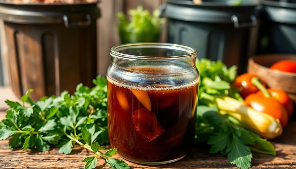 bokashi tea fermentation process