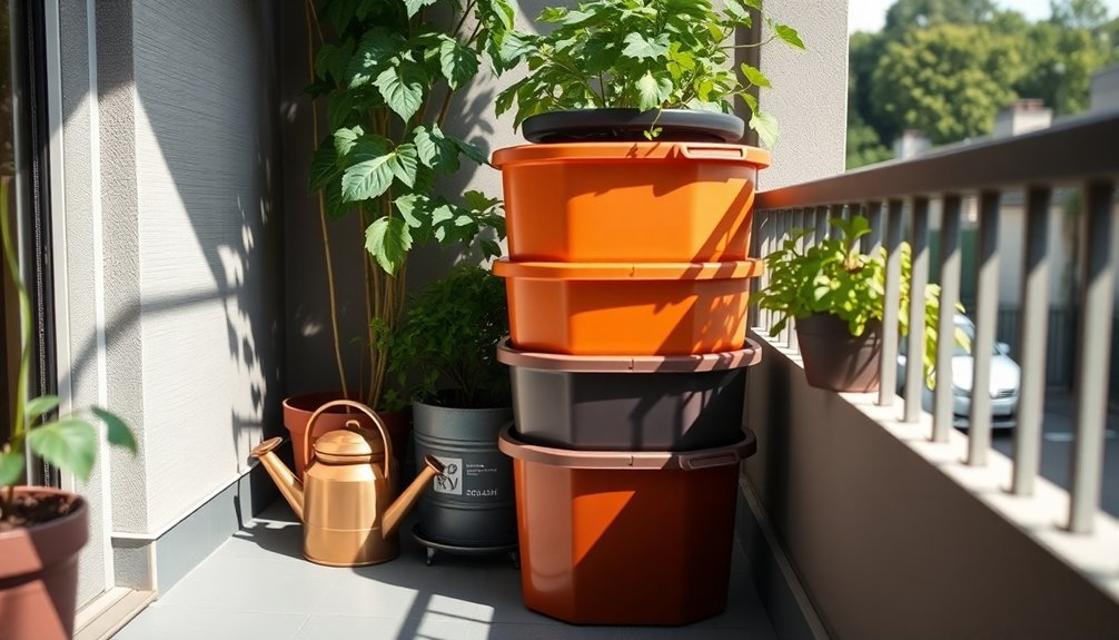 multi tiered bokashi composting system