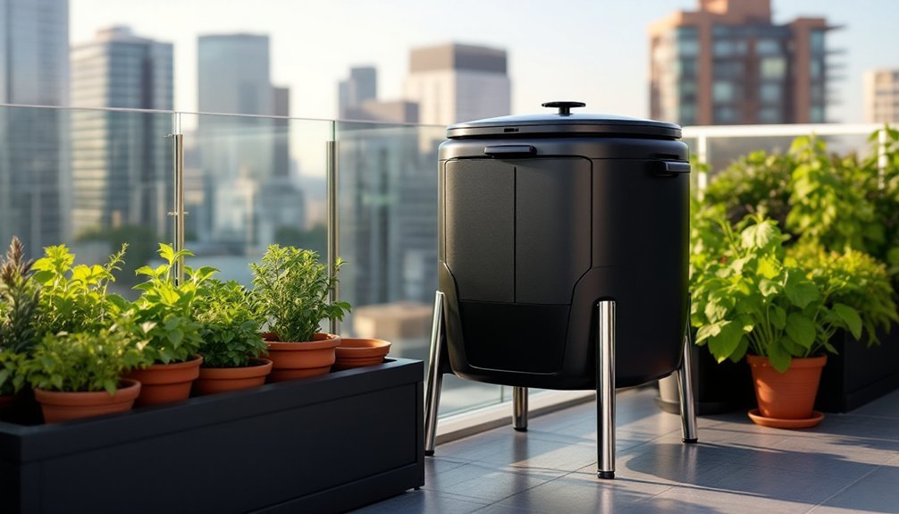 urban balcony composting solutions