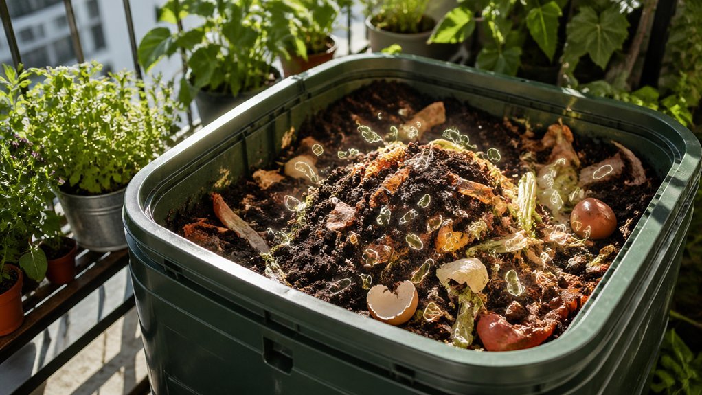 aerobic microbes for balcony compost