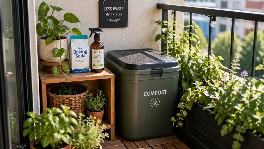 balcony compost odor control essentials