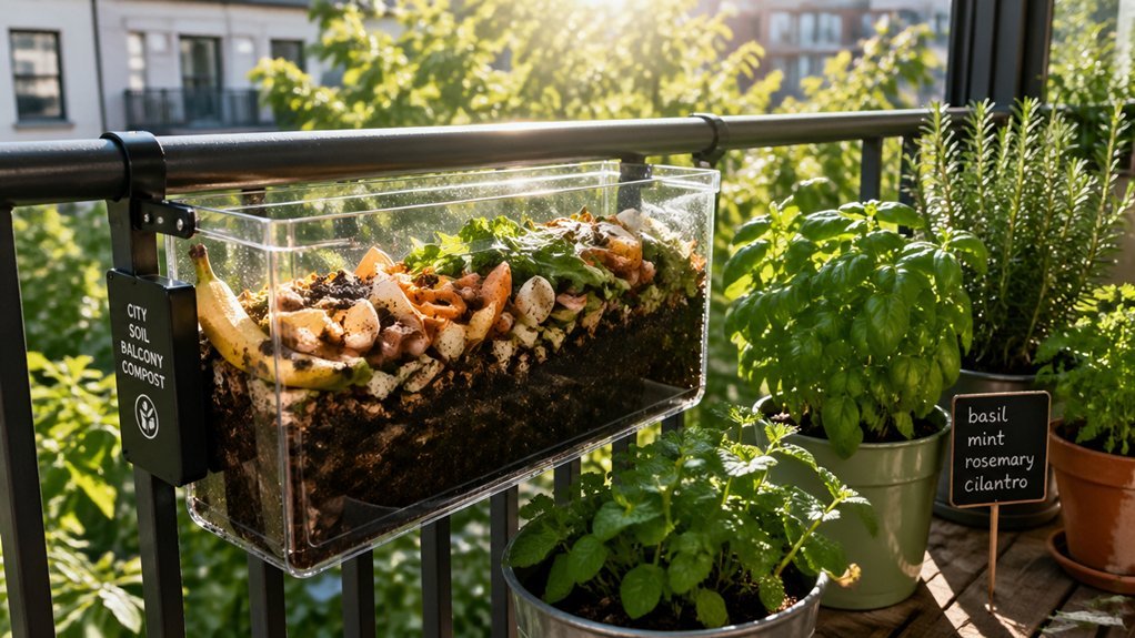 Why Your Balcony Needs A Window Compost Bin