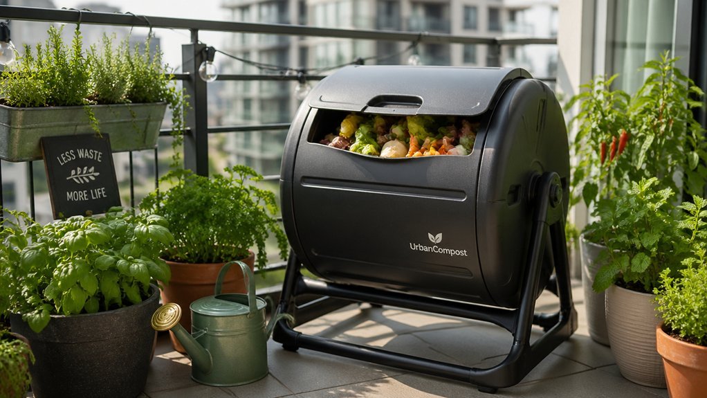 What’s The Best Condo-Friendly Rotating Compost Method?
