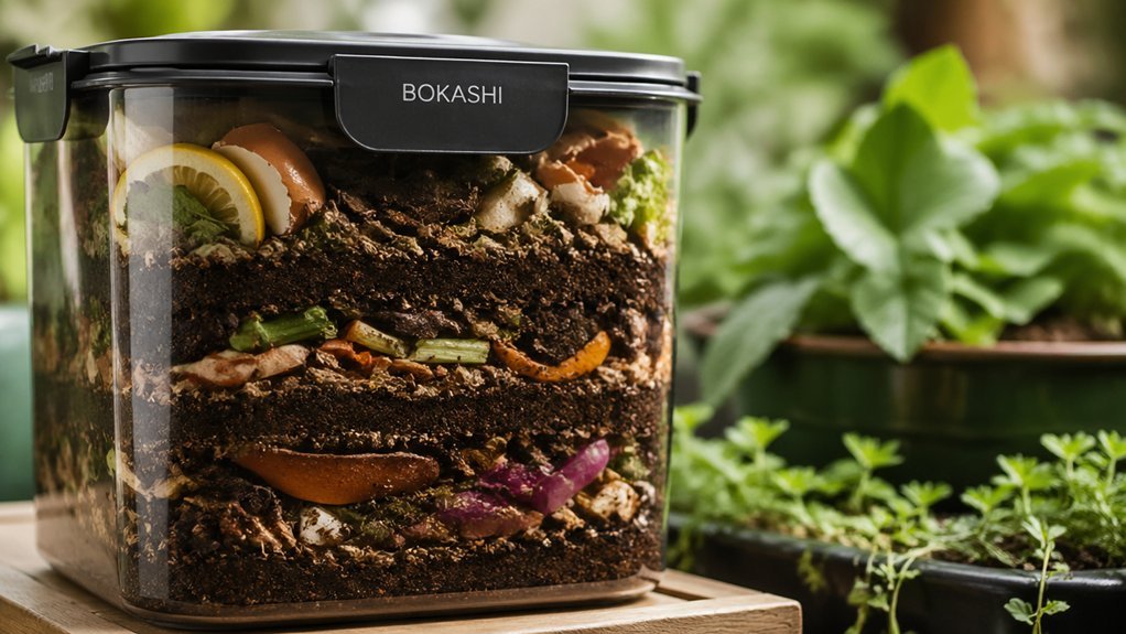 bokashi fermentation anaerobic composting process