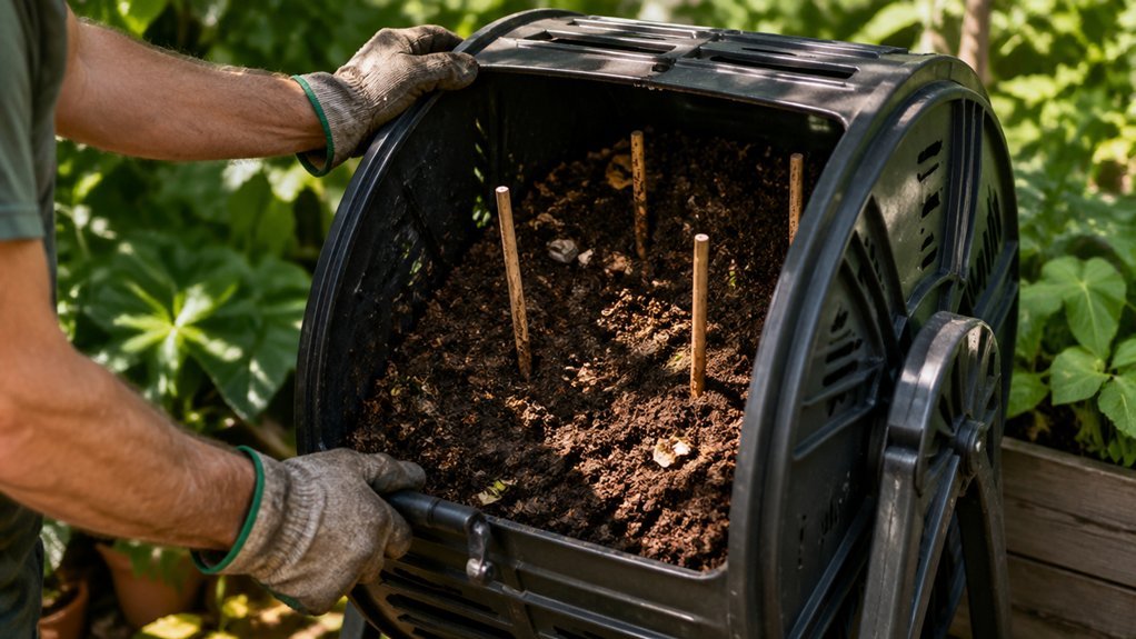 boost aeration by tumbling regularly