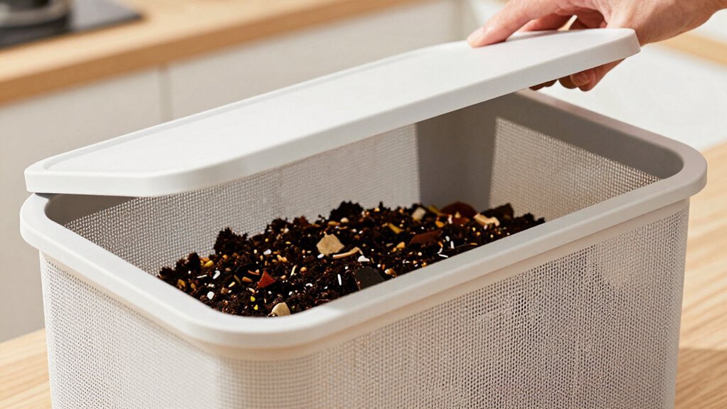 breathable shallow indoor worm bin