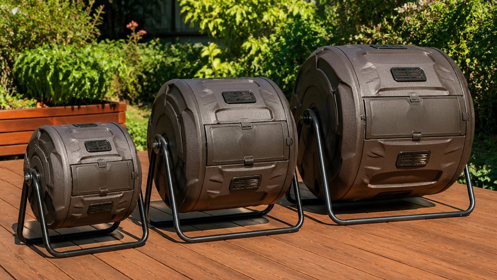 choosing the right compost tumbler size