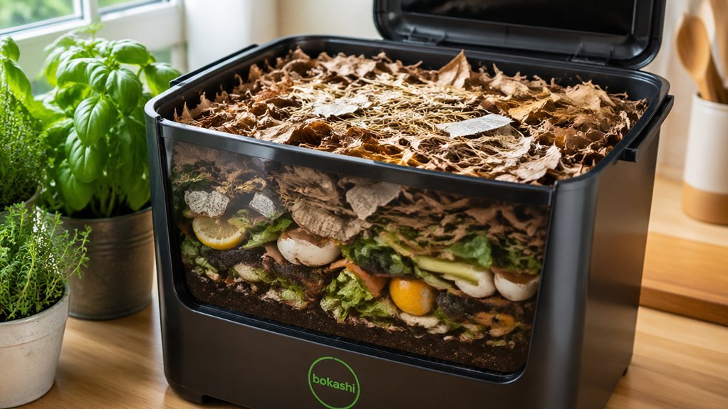 compact browns balance indoor compost odors