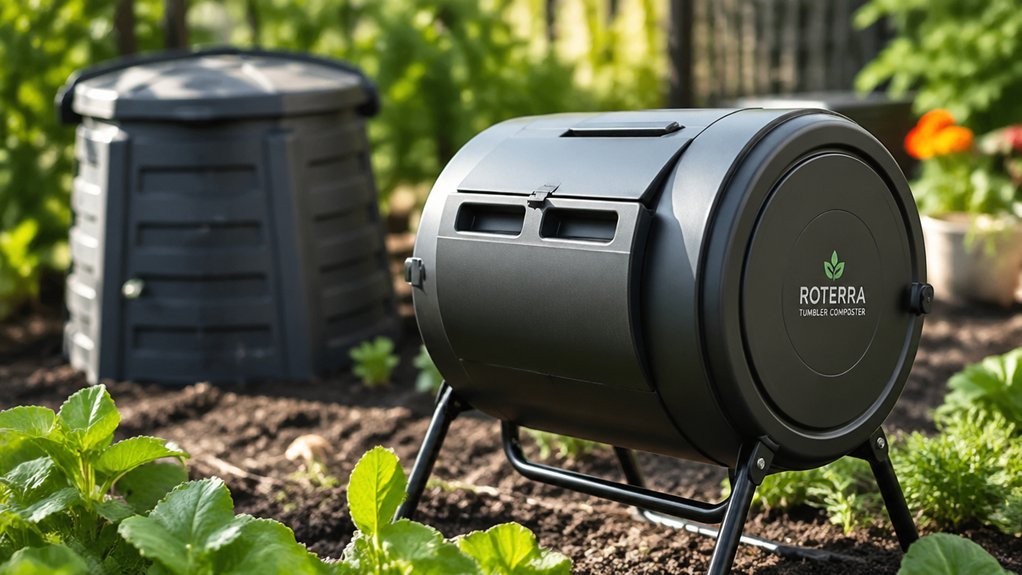 Why Compact Tumbling Composters Beat Traditional Bins