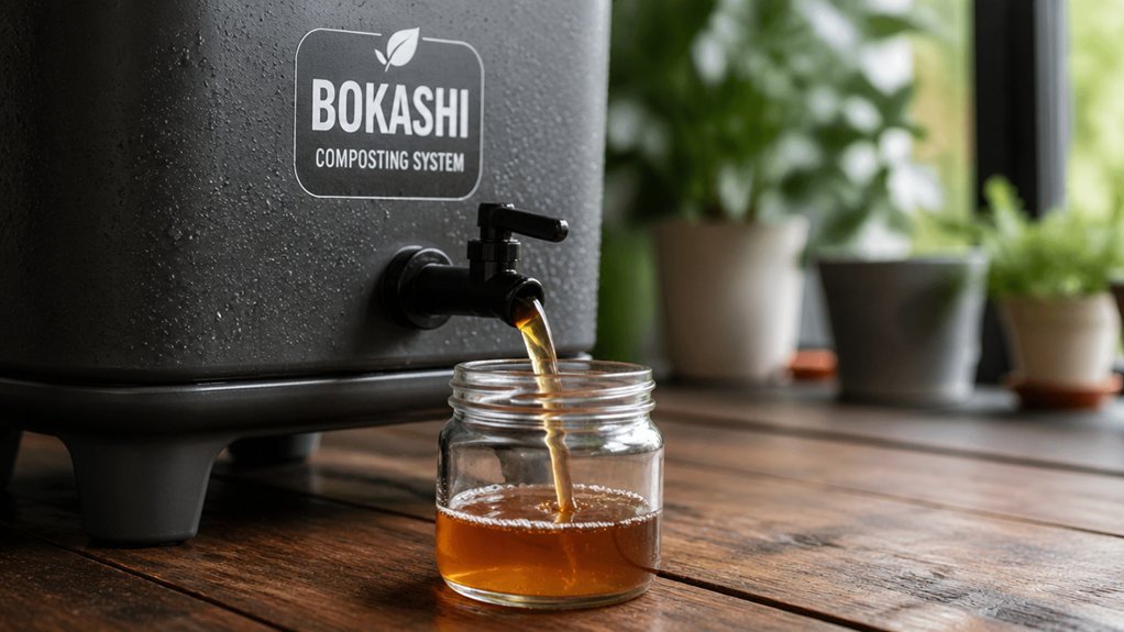 drain bokashi tea weekly dilute thoughtfully
