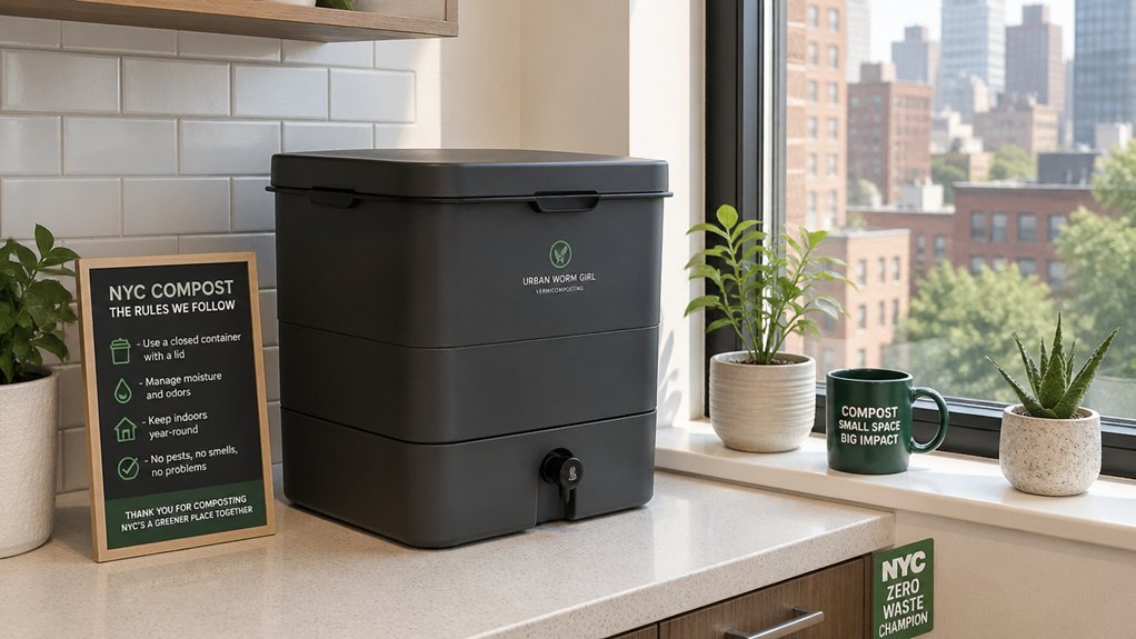 dsny compliant indoor worm bin