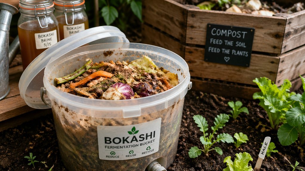 fermented bokashi to soil inoculant