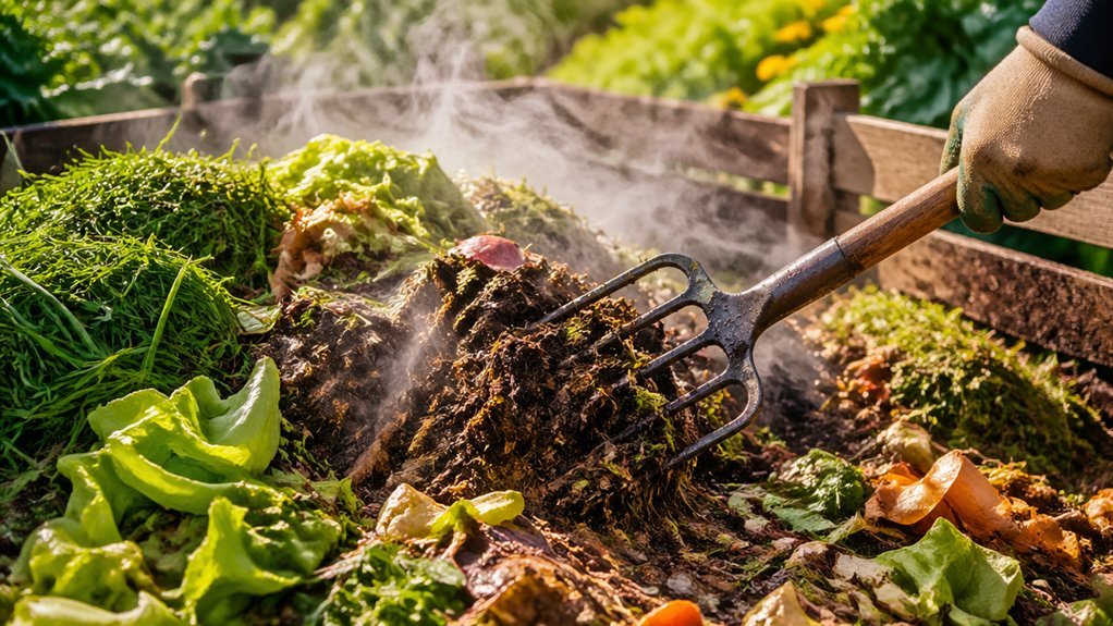 greens fuel hot composting