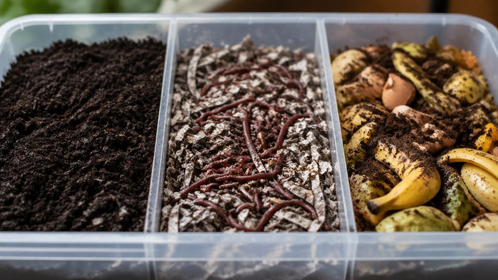 Perfect Worm Bin Ratios for Indoor Composting