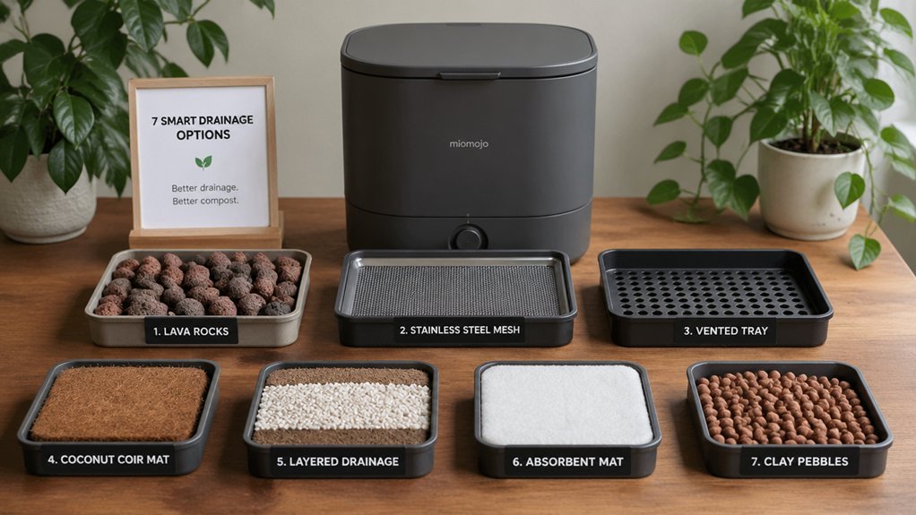 7 Drainage Solutions for Indoor Mounted Composters