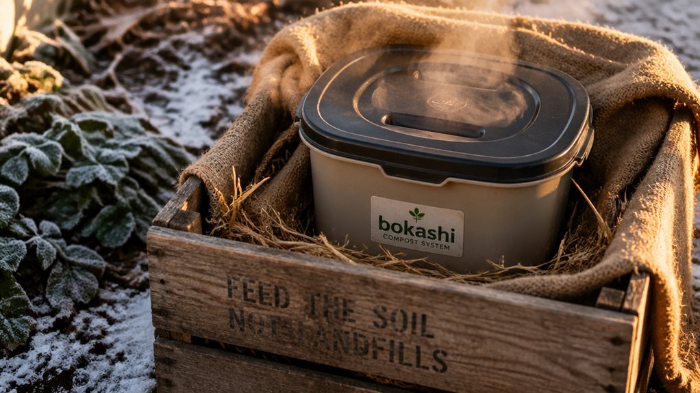 Keep Your Bokashi Compost Warm During Winter