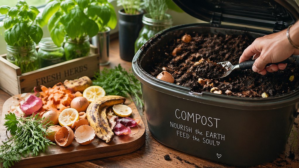 kitchen waste composting benefits home soil