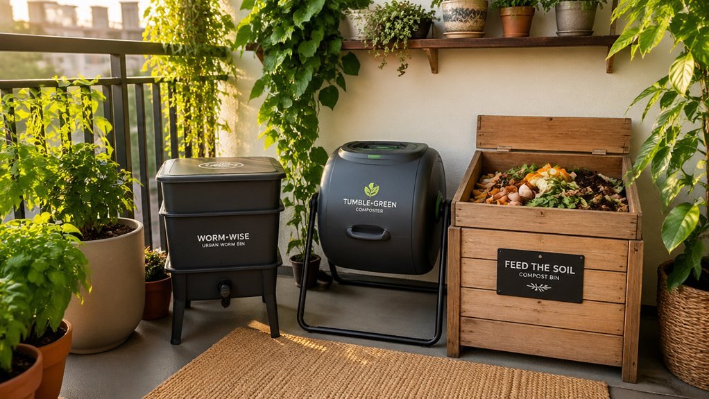 landlord friendly indoor composting plan