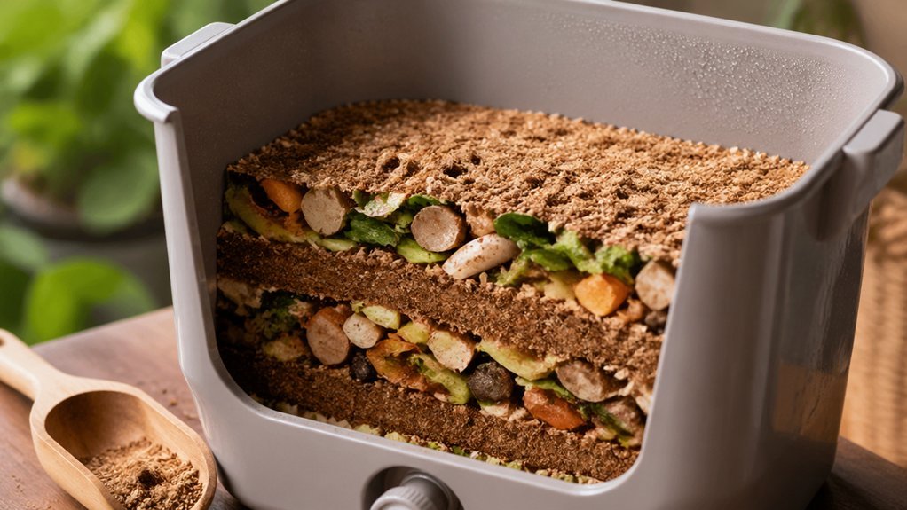 layer absorbents dry scraps regulate moisture