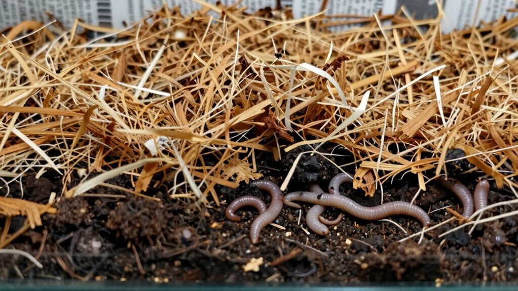 moist bottom drain dry