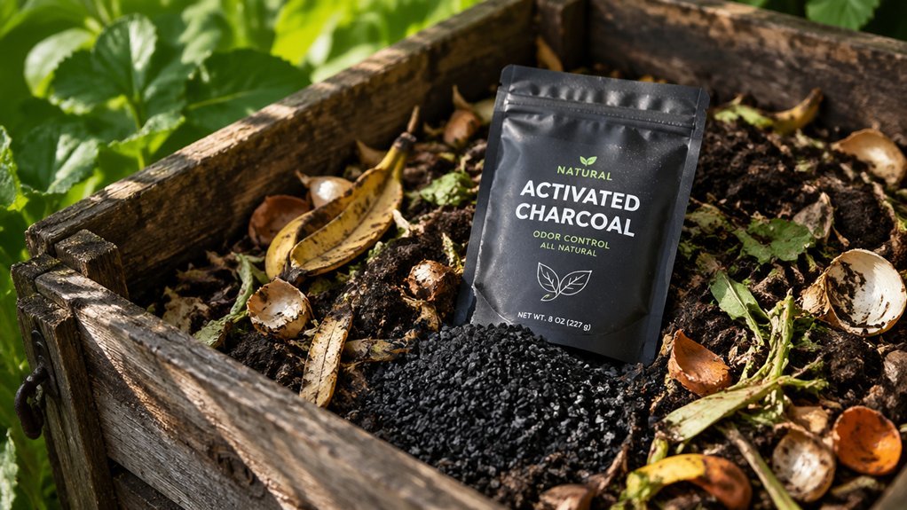 Control Compost Smells With Natural Activated Charcoal