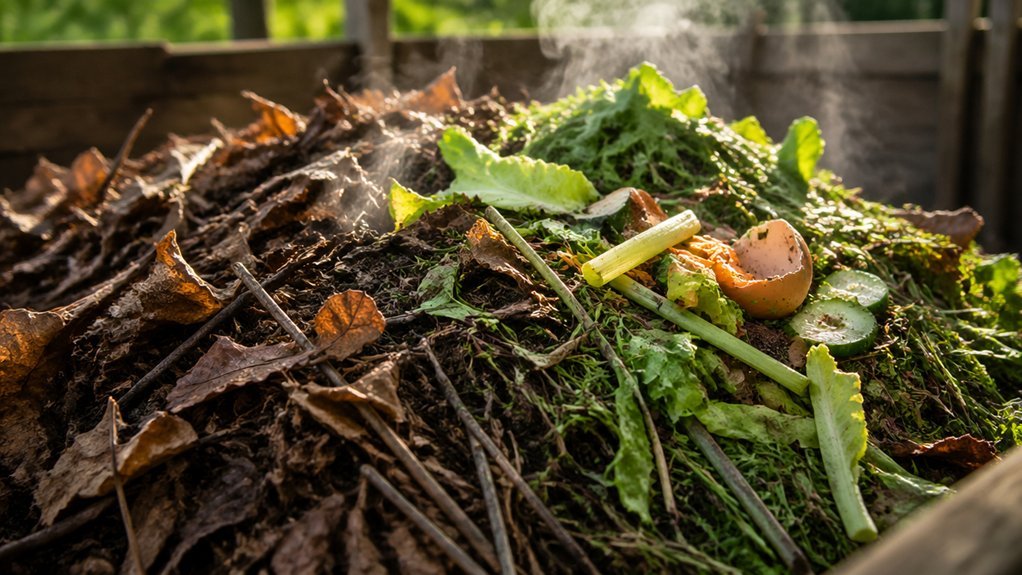 nitrogen greens carbon browns balance