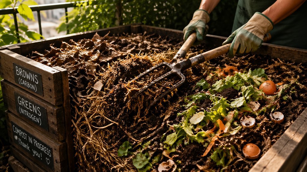What’s The Perfect Carbon-Nitrogen Mix For Urban Composting?