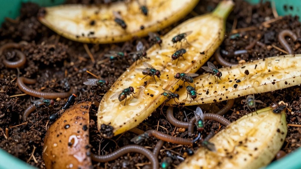 overfeeding fuels moisture flies