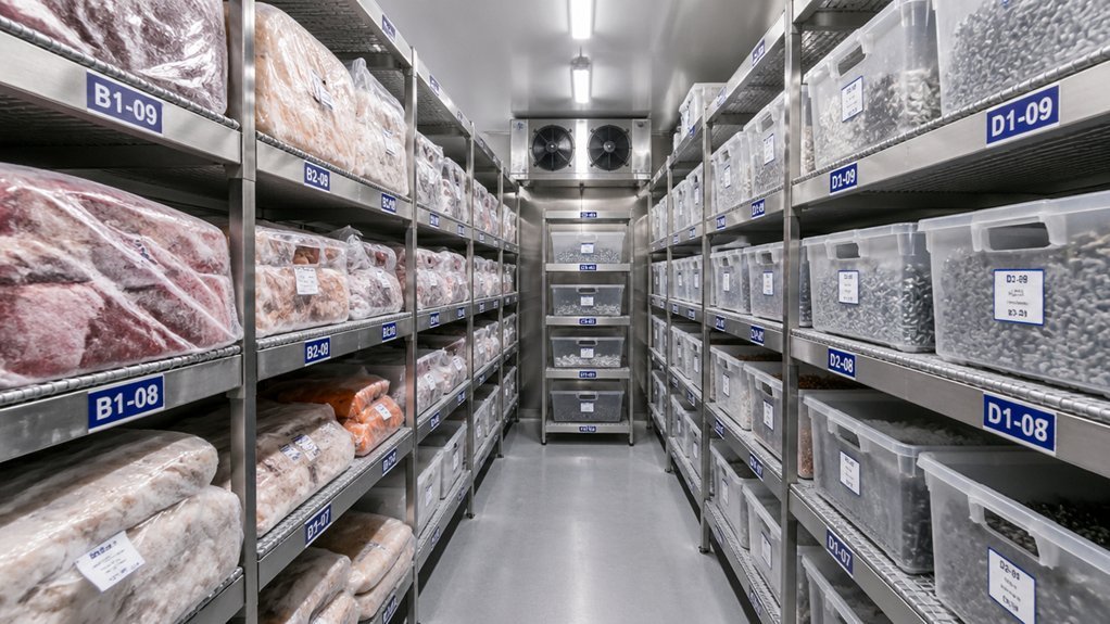rotate label and zone freezer stock