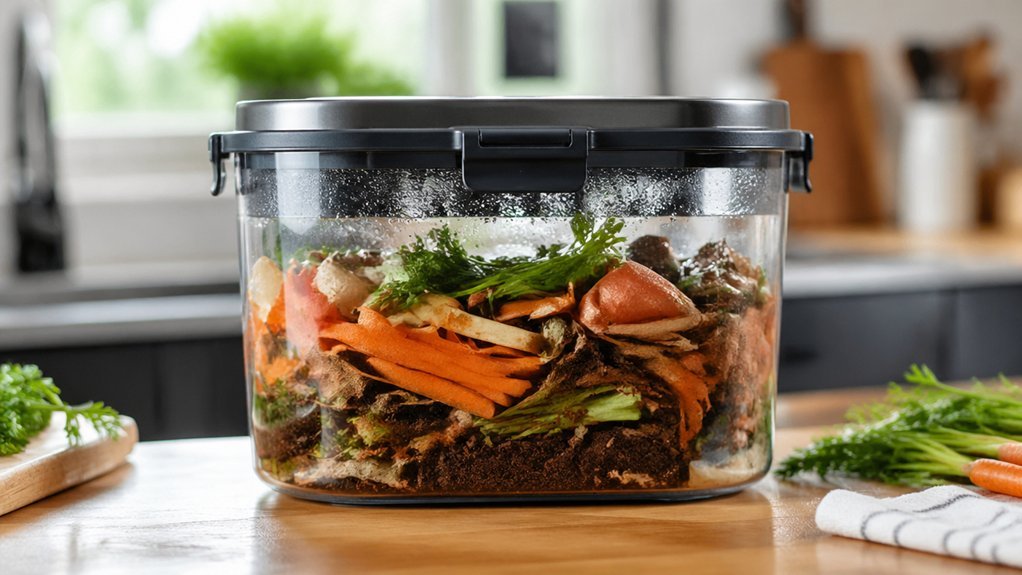 seal proof containers curb odors and moisture