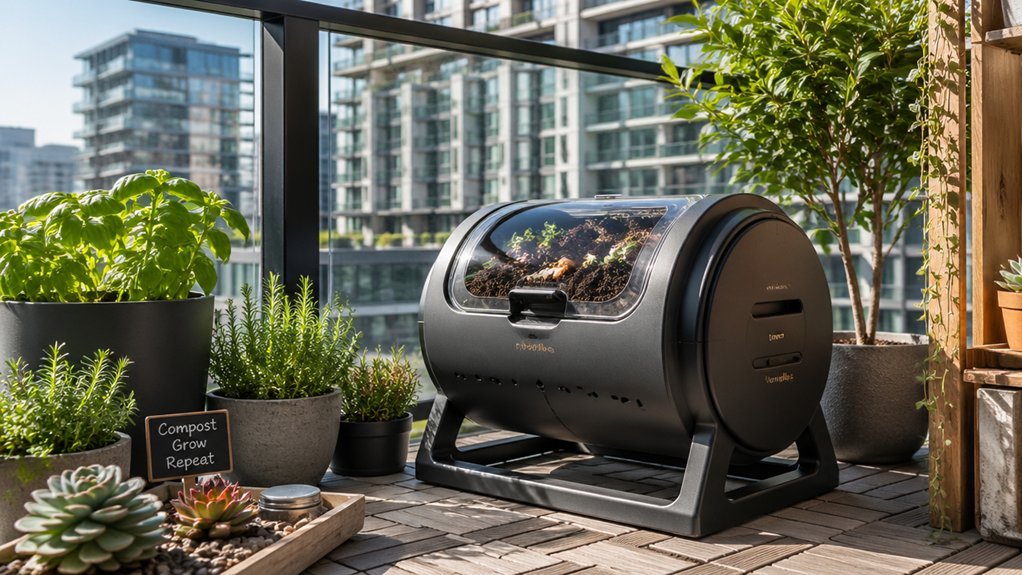 sleek balcony aerated tumbler