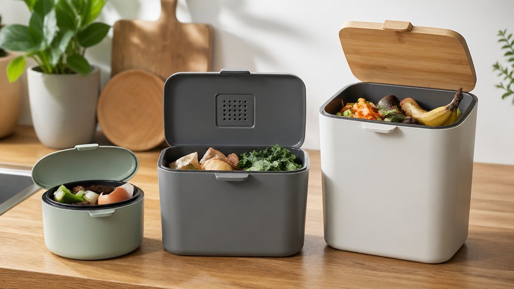 Small Kitchen Composters: What Size You Really Need