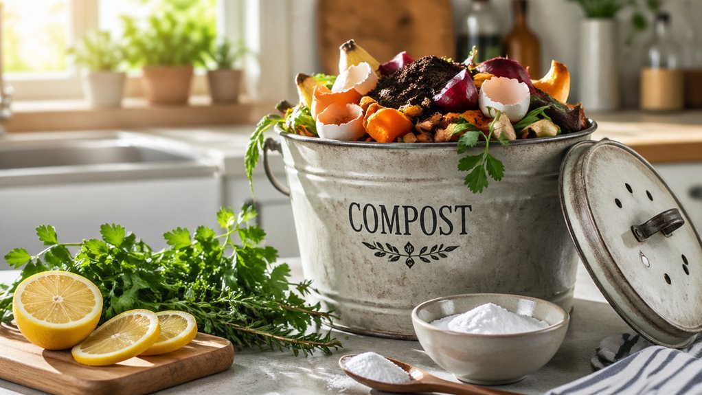 Stop Kitchen Compost Smells With These Simple Fixes
