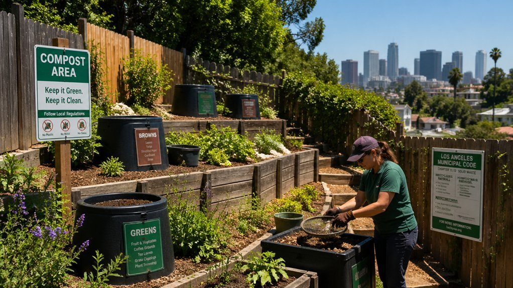 terrace composting permit requirements and restrictions