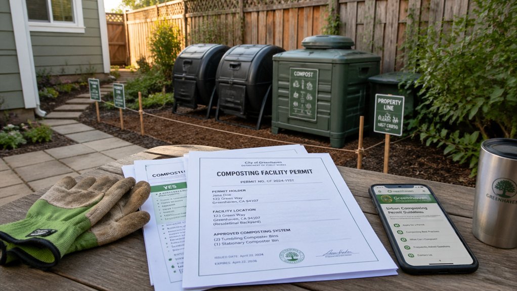 terrace composting permit requirements
