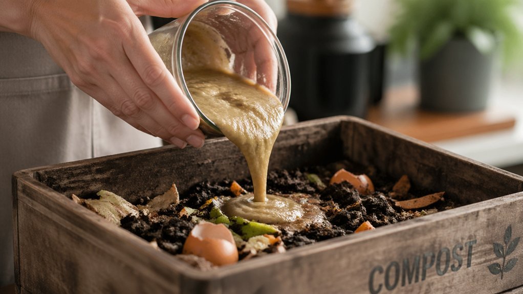 thawed puree speeds composting spread