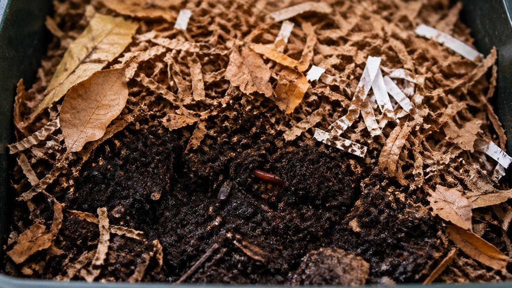 thin brown layer after each load
