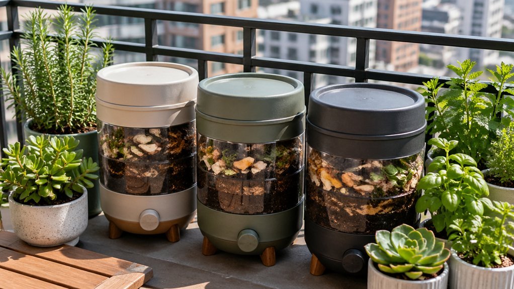 3 Best Balcony Tumbler Setups For Urban Composting