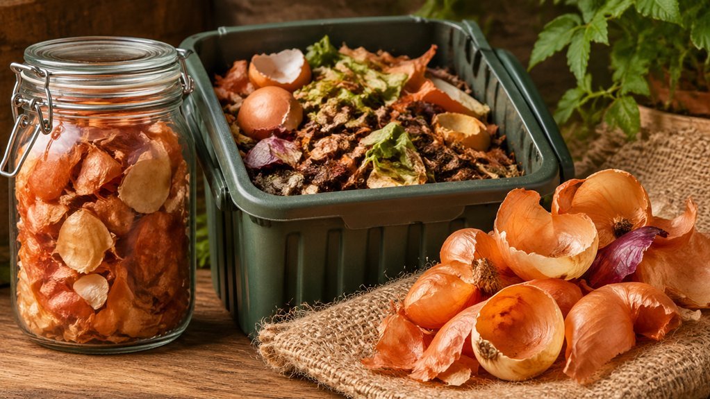 3 Ways to Store & Compost Onion Peels