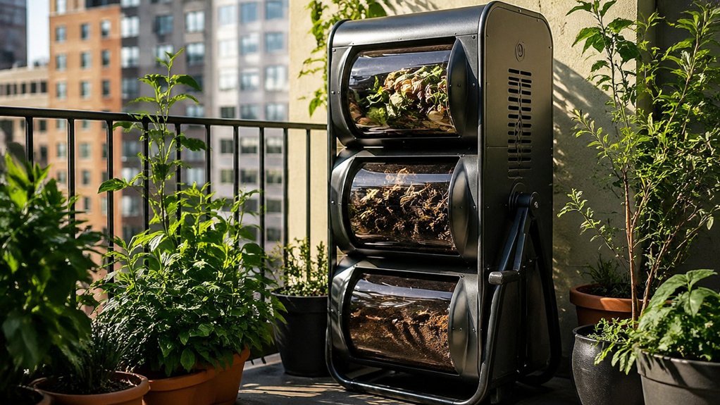 Vertical Composting: Space-Saving Tumbler Guide for Urban Gardeners