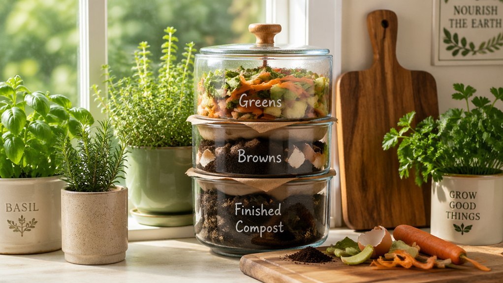 Window Sill Composting: Easy DIY Kitchen Setup