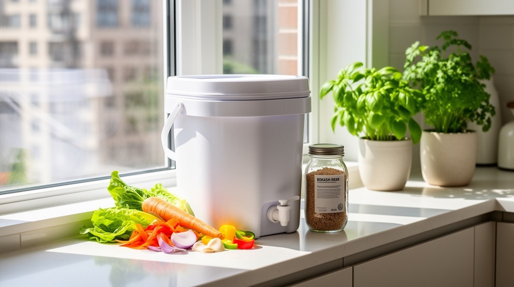 airtight bokashi fits apartments
