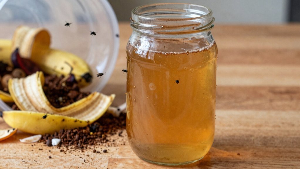 apple cider vinegar fly traps