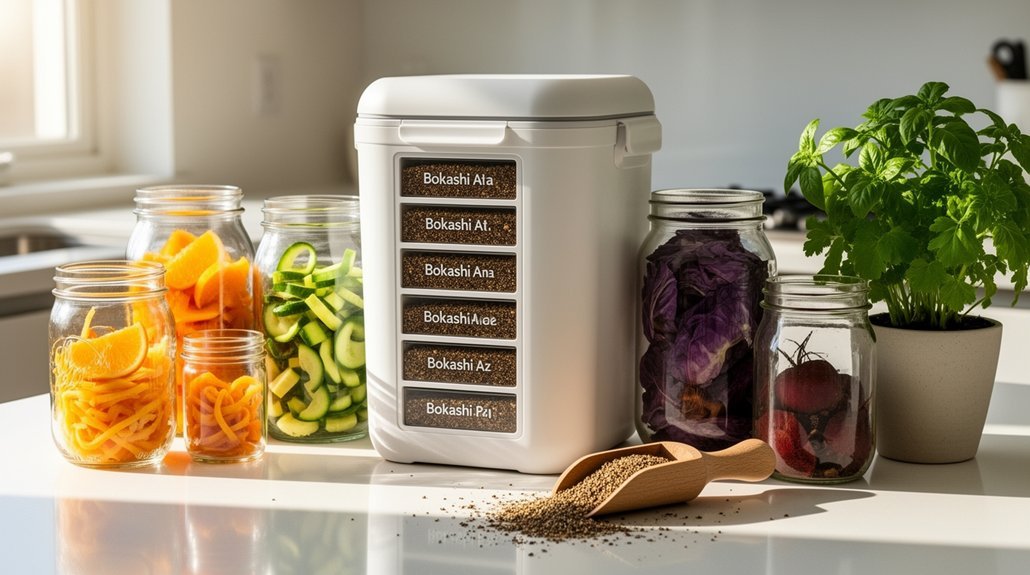 bokashi bran accelerates anaerobic fermentation