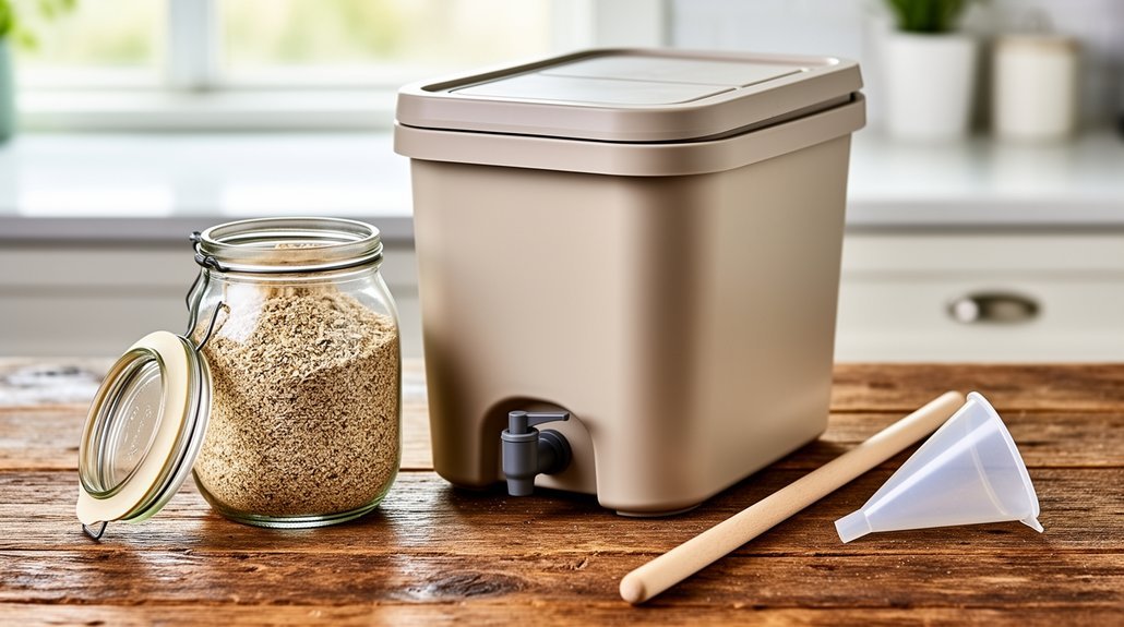 bokashi kit components and specs