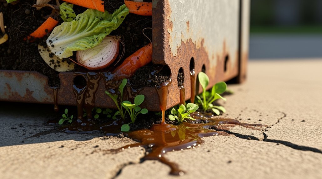 What’s Causing Your Compost Bin To Leak?