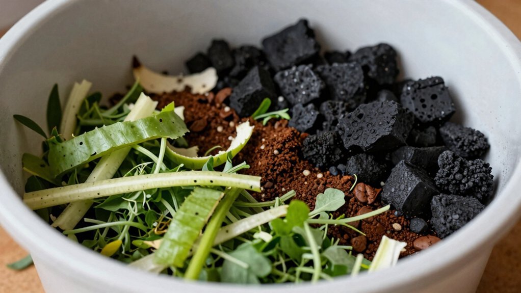 charcoal bio char improves compost aeration balance