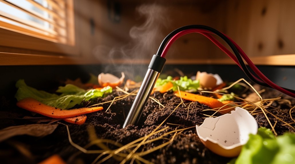 diy temperature probe for composting