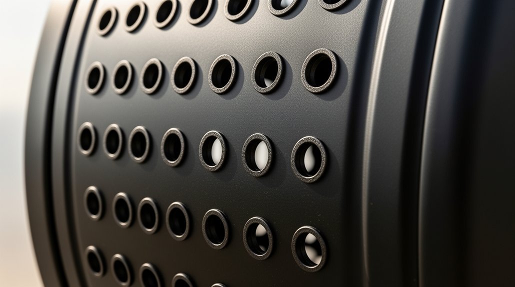 drill ventilation and drainage holes
