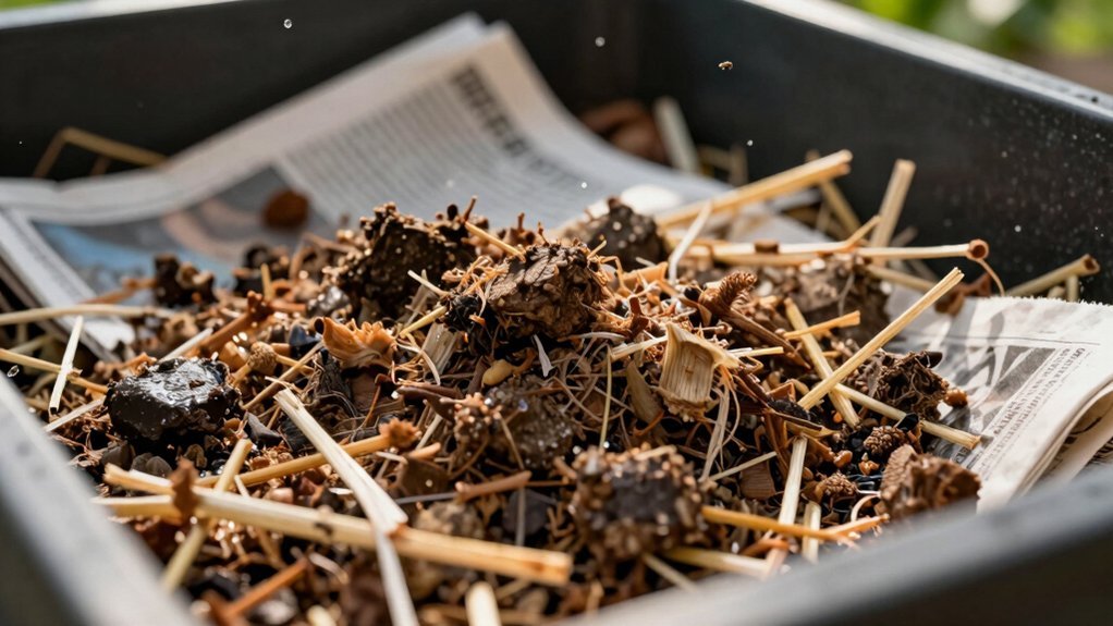 dry browns absorb moisture layers